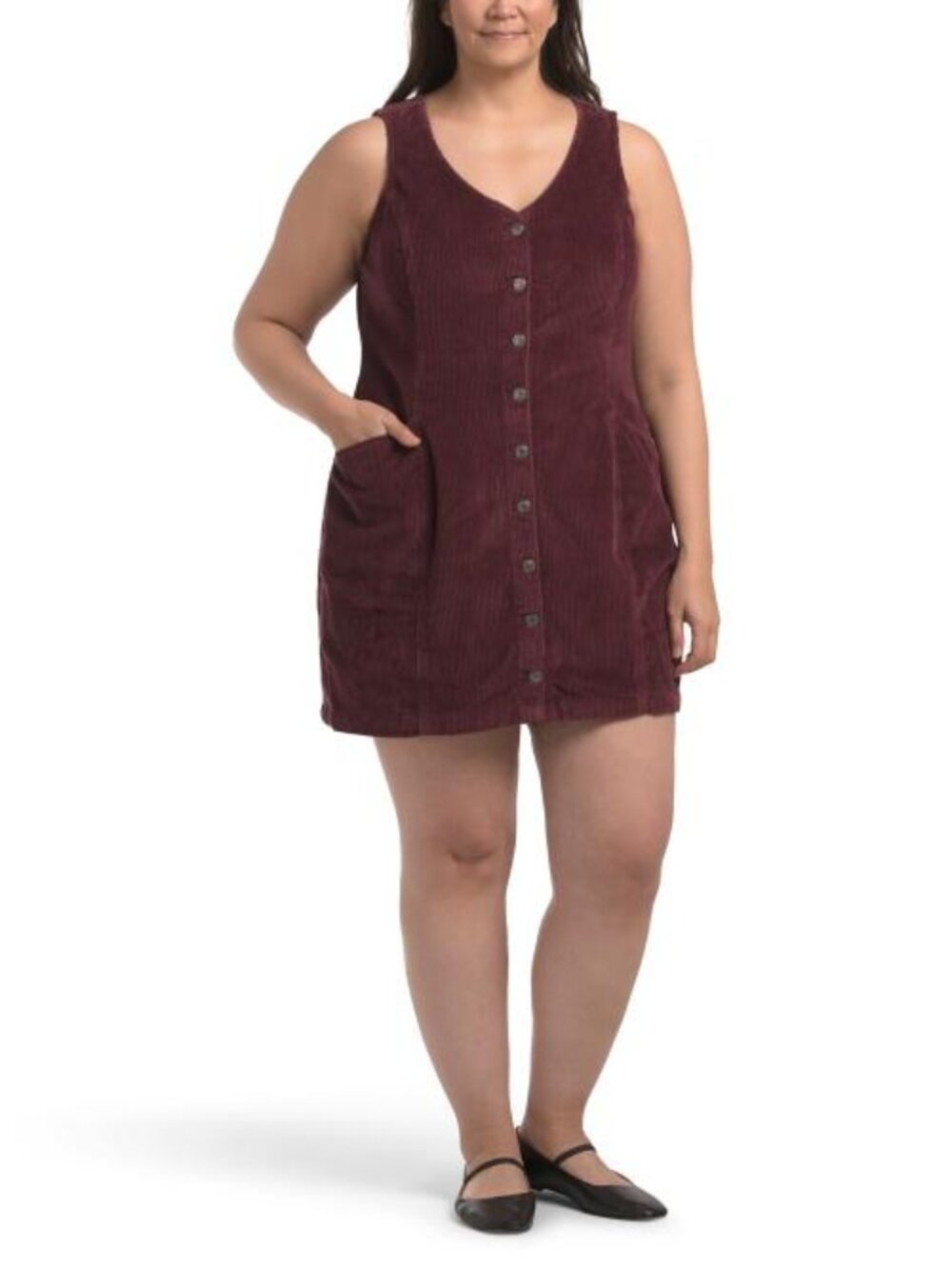 LEVIS Plus Vianna Sleeveless Mini Dress